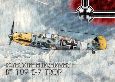 BF 109 E7 Trop