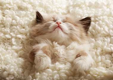 Sleeping cat