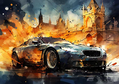 Aston Martin Cygnet castle