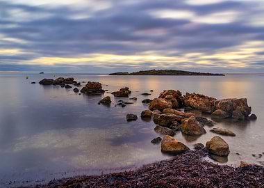 Ibiza landscape beach sea