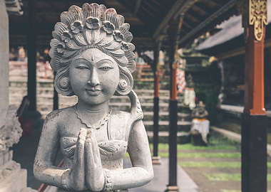 Zen in Bali in Indonesia