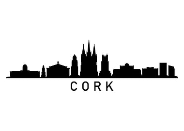 Cork skyline