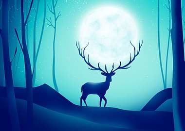 Moon deer