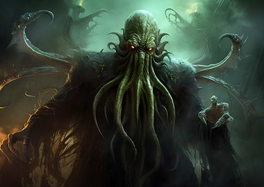 Awesome Cthulhu Deco Art