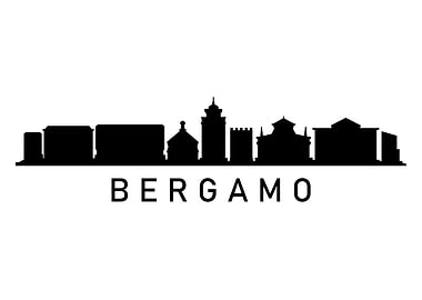 Bergamo skyline