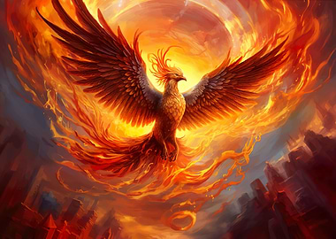 phoenix bird art
