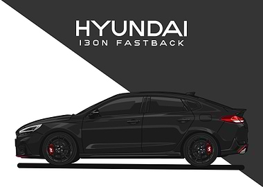 hyundai i30n fastback blck