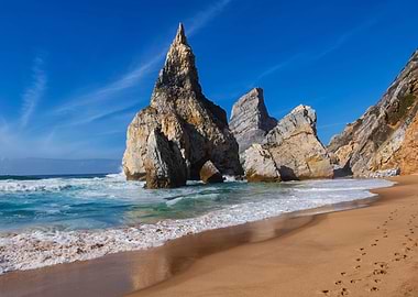 Ursa Beach In Portugal