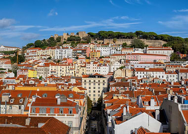 City of Lisbon in Portugal