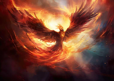 phoenix bird art