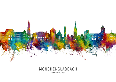 Monchengladbach Skyline