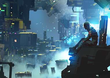 Cyber City Astronaut