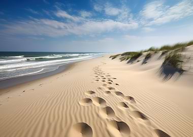Sand Dunes Sea Beach