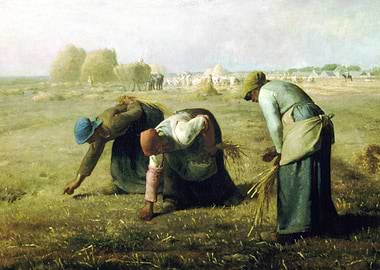 Gleaners by Millet