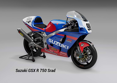 Suzuki GSX R 750 Srad