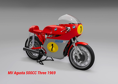 MV Agusta 500CC Three 1969
