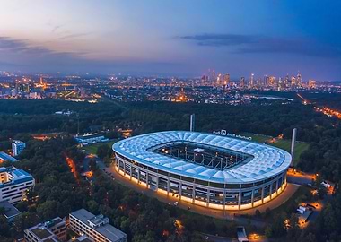 Waldstadion in Frankfurt
