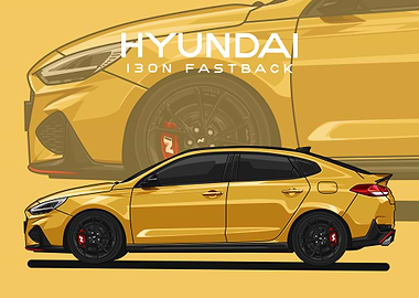 hyundai i30n fastback yllw
