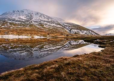 Ben Nevis on a moody day