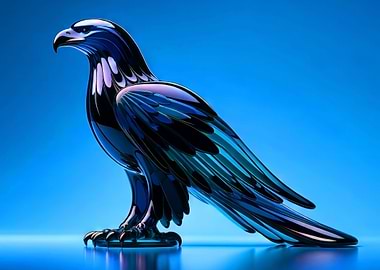 Crystal Raptor Eagle Hawk