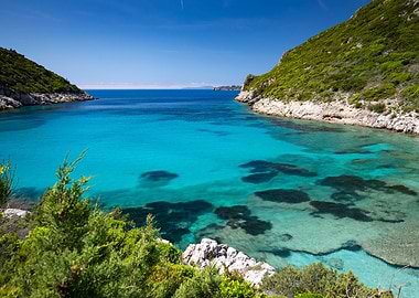Landscape of Greek island