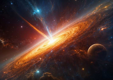 Spiral Cosmic Nebula