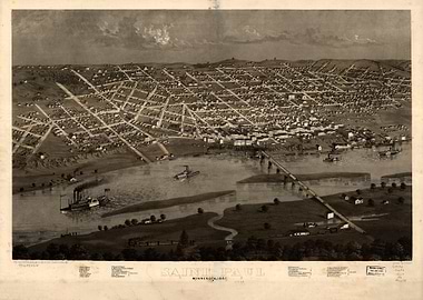 Saint Paul MN 1867