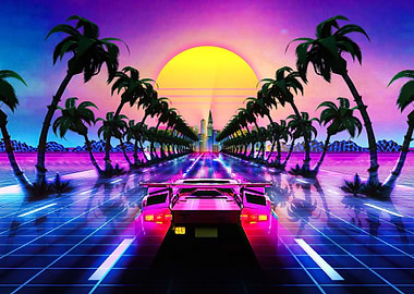 Cars Minimalist VintageArt