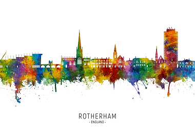 Rotherham Skyline England