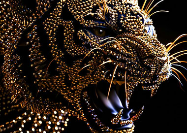 Gold Tiger Diamond Tiger