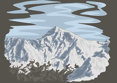 View of Mountain Everest