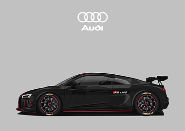 audi R8 black