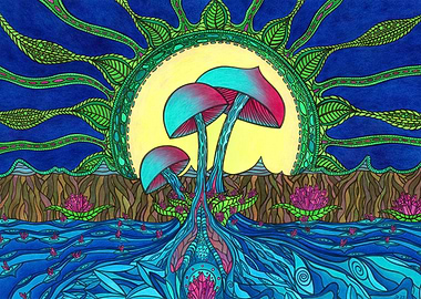 The Source whimsical art