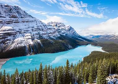 Peyto lake Banff Canada
