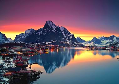 norway winter fantasy