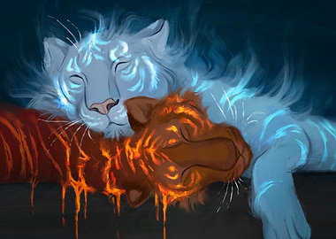 Lava and Ice Tigers