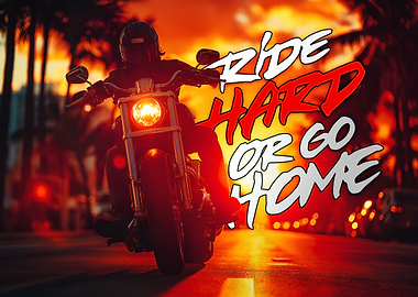 RIDE HARD OR GO HOME