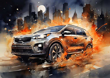 My Kia sportage nightfall
