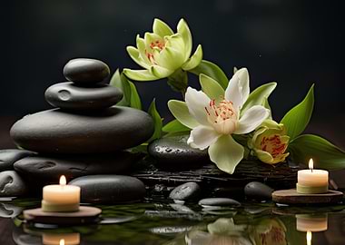 zen stones meditation