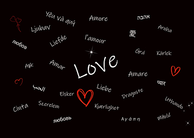 Love in many languages