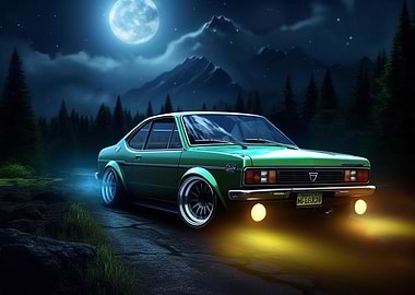 JDM car Mazda Familia GTX