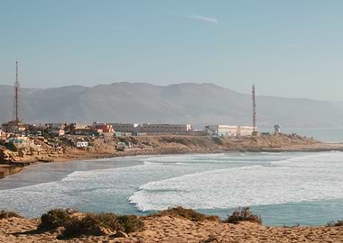 Coastal Town Serenity
