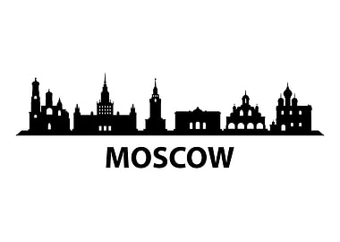 Moscow skyline