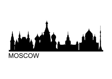 Moscow skyline
