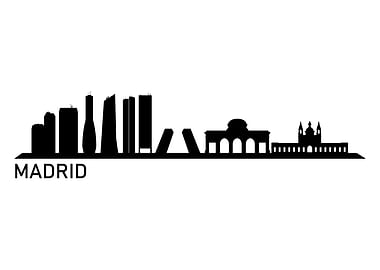 Madrid skyline