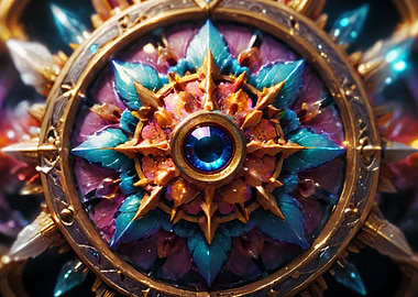 Mystical fantasy eye