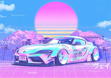 Sport Car Retro