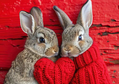 Two bunnies