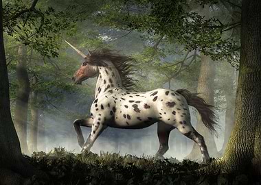 Leopard Appaloosa Unicorn