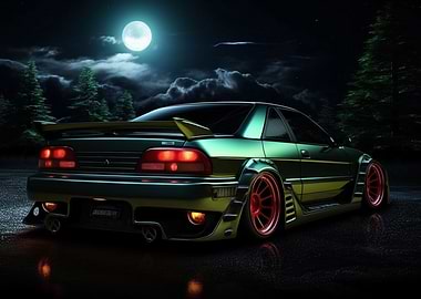 JDM car Mitsubishi Galant